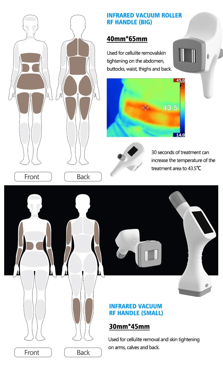 Body Shaping Vacuum Massage Machine for Professional Skin Tightening Body Shaping Massage Equipment Tidesmit
