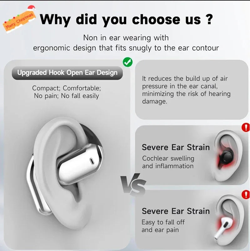 Tidesmit AI Translating Earbuds: 144 Languages Real-Time Touch Screen Tidesmit