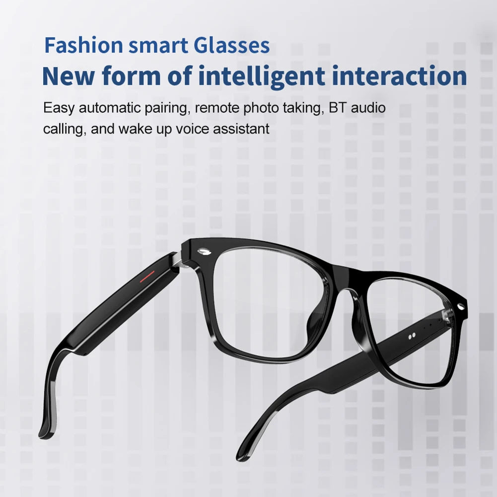 Camera Glasses With Audio Recording - Sport Smart Glasses for Outdoors Tidesmit