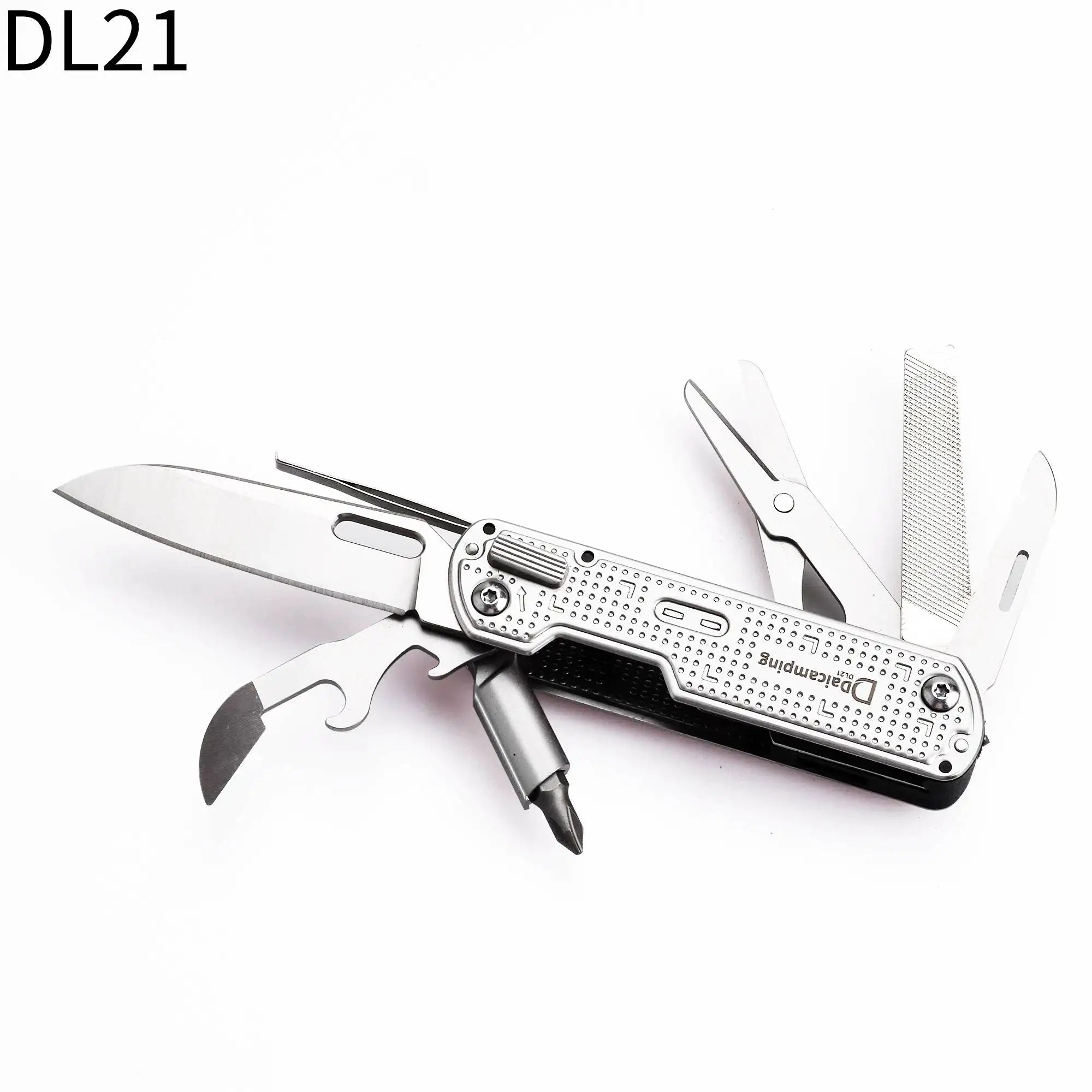 Daicamping  DL1 DL10 Clip Multifunctional DEC Clamp Folding Knife Tools Multitools Cable Camping Gear Multi Pliers Multi-tool