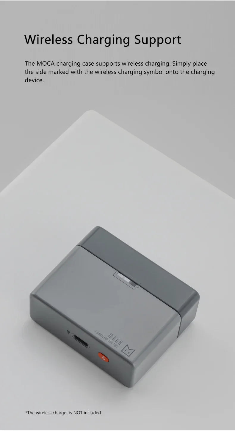 Moondrop Moca ANC Wireless Earbuds | Low Latency TWS | Tidesmit Tidesmit