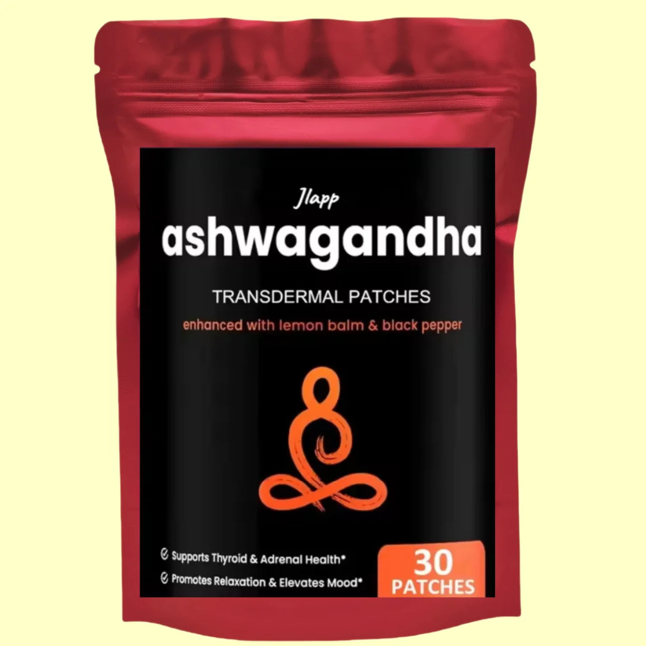 Ashwagandha Transdermal Patches Natural Energy, Performance & Mood Support 30 Patches