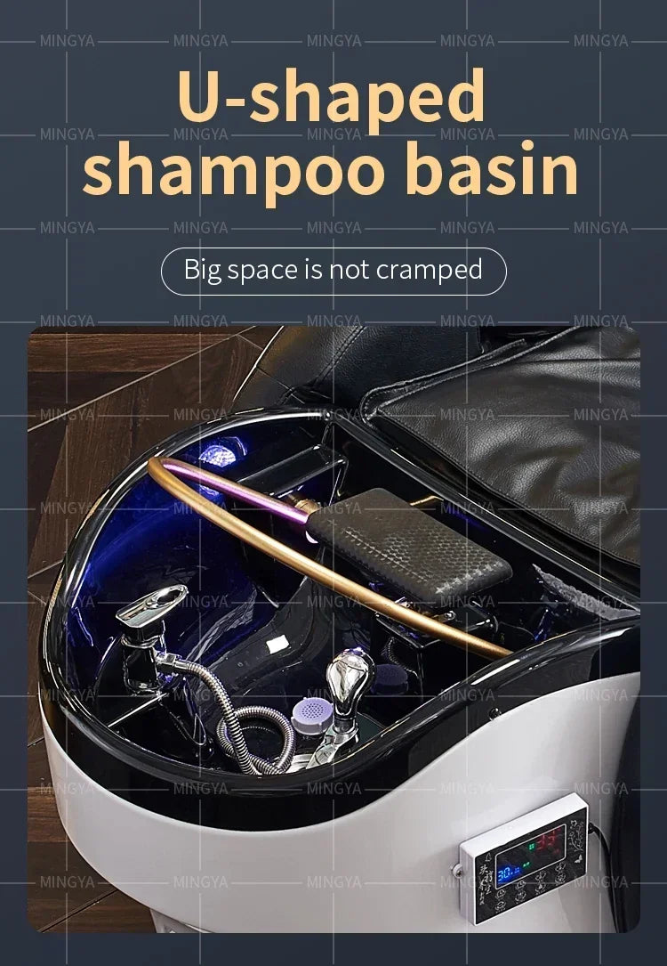 Electric Shampoo Bed – Ergonomic Salon Hair Washing Chair for Professionals Massage Chairs Tidesmit