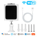 MOES Smart Solar Security Camera, WiFi 2.4/5GHz Dual Band, IP65 Waterproof, APP/Alexa/Google Home Monitoring, Tuya