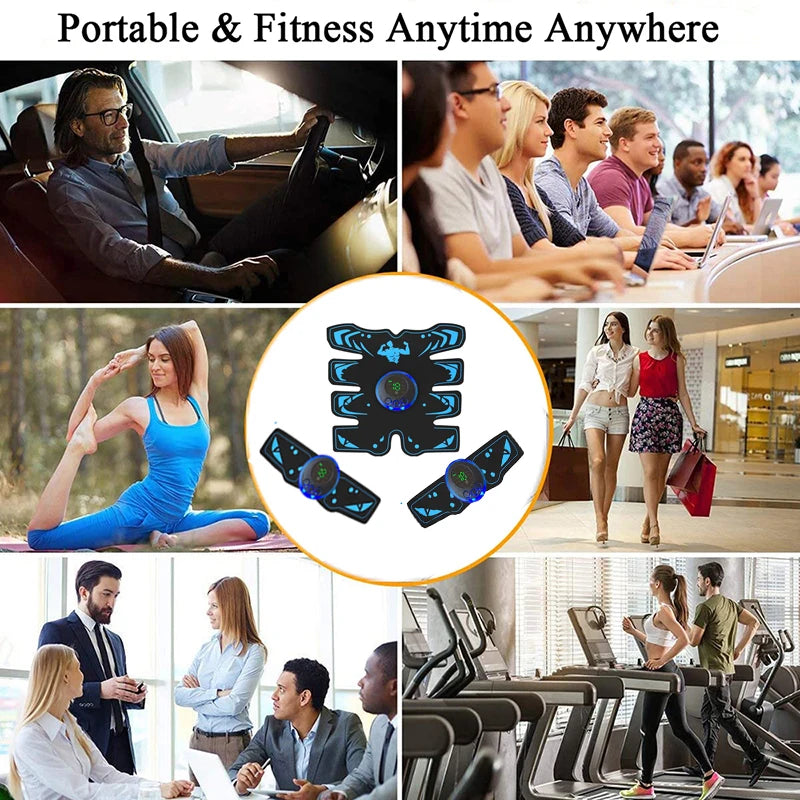 EMS Muscle Stimulator for Abdominal Toning and Body Shaping - TYPE01 Body Shaping Massage Equipment Tidesmit