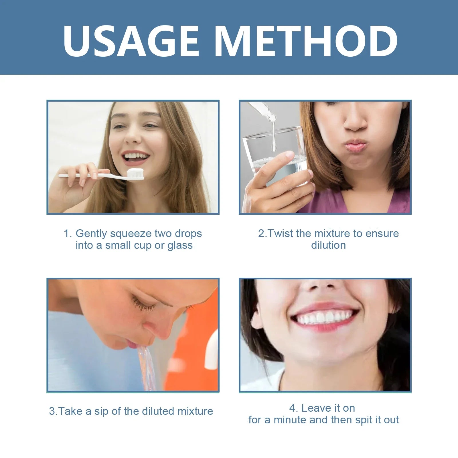 Tidesmit gum repair and teeth whitening toothpaste for pain relief and enamel cleaning