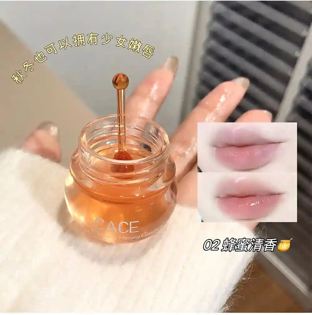 Peach Honey Lip Oil | Moisturizing Plumping Gloss - Tidesmit Lip Care Tidesmit
