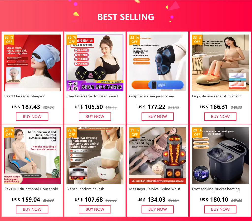 Electric Massage Cushion with Deep Tissue Kneading and Heat Therapy Massage Cushion Tidesmit