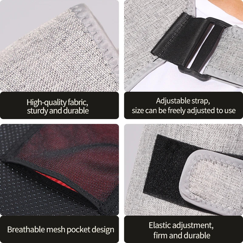 Red Light Heating Arm Wrap for Targeted Muscle Relief - Tidesmit Massage Cushion Tidesmit