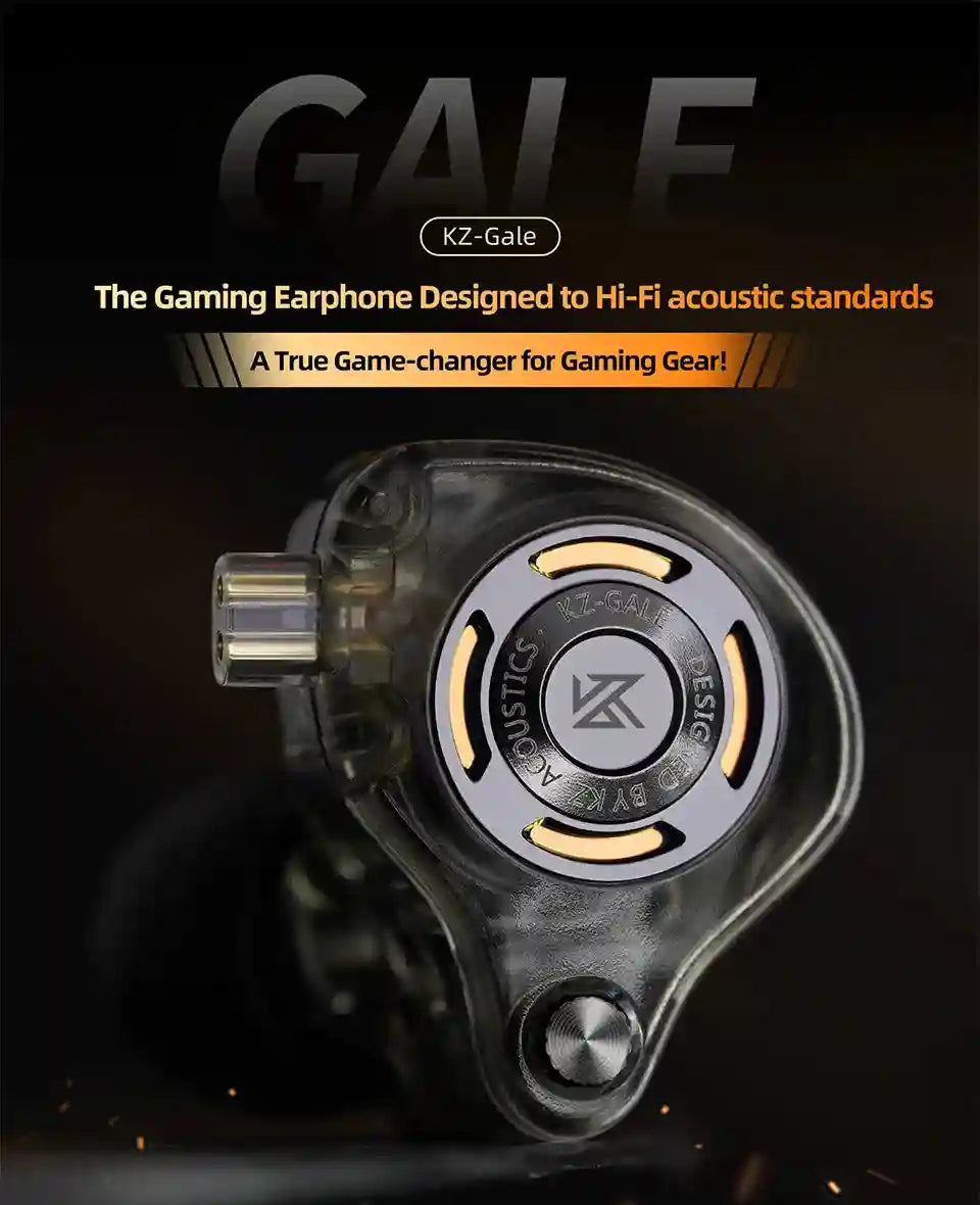 Gaming Earphones with Dual Microphone - High Fidelity 3.5mm Wired Audio Tidesmit