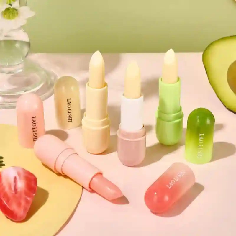 Moisturizing Lip Balm Set - 4 Nourishing Fruit Scents, 3.5g Each Lip Care Tidesmit