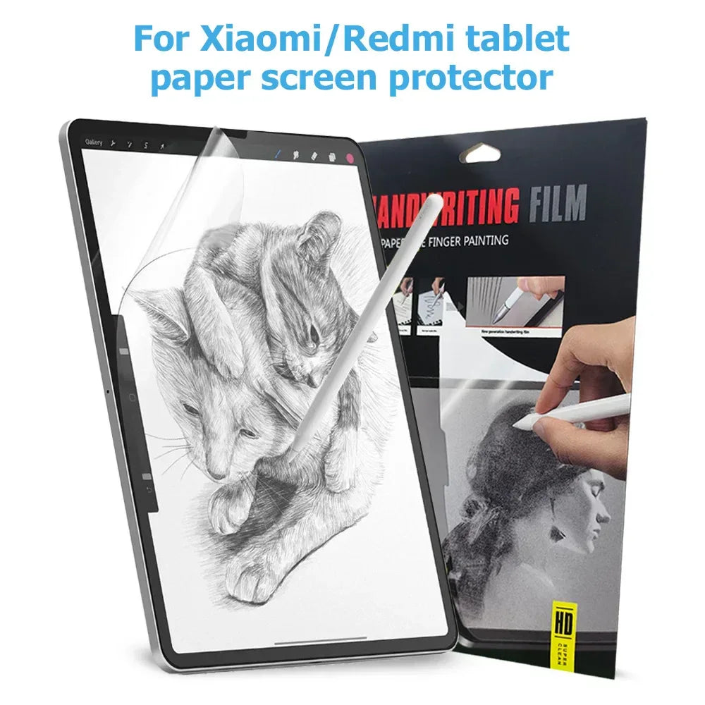 Paper Texture Screen Protector for Redmi Pad – Anti-Glare Matte PET Film Tidesmit