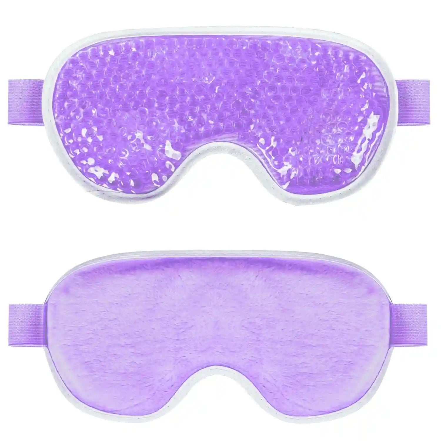 Reusable Cooling Eye Mask for Puffy Eyes and Migraine Relief Eye Massage Instrument 1Pcs Purple Tidesmit