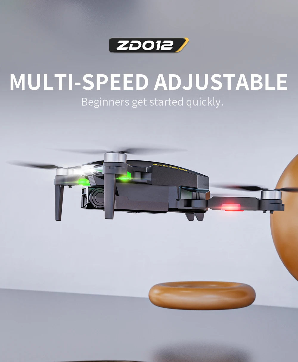 GPS Camera Drone 8K HD - Foldable Brushless Quadcopter with GPS Tidesmit