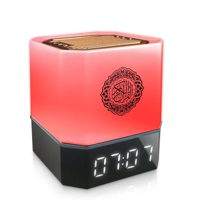 Quran Islam Arabic Muslim Azan Clock Koran Night Light Lamp Bright Portable Bluetooth Speaker Wireless Ramadan Arab Islamic Holy