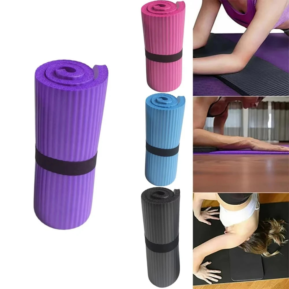 25*60CM Gym Equipment Multi-functional Yoga Knee Pad Folding Portable Elbow Pad Anti-sweat Strong Support Yoga Mat Workout Sport