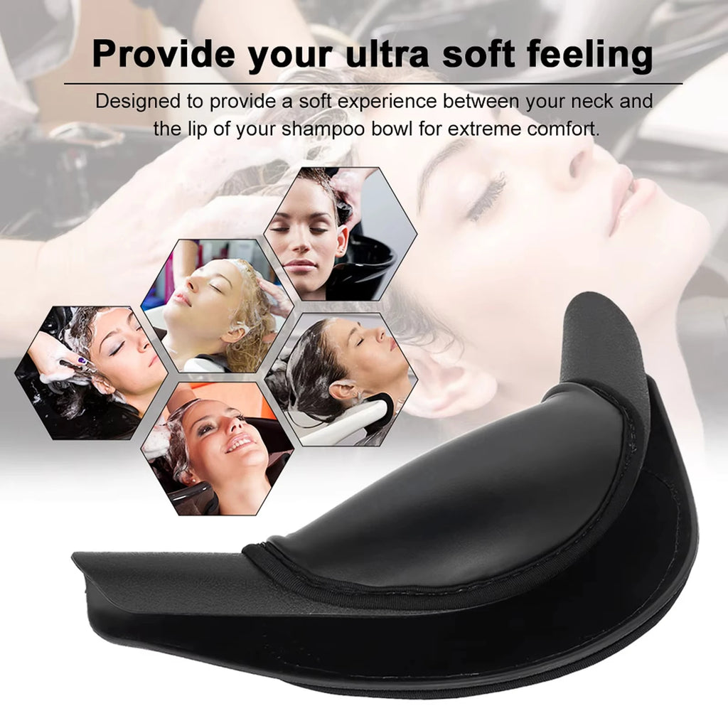 Silicone Hair Washing Neck Rest Cushion - Ergonomic Salon Support Pad Massage Chairs Tidesmit