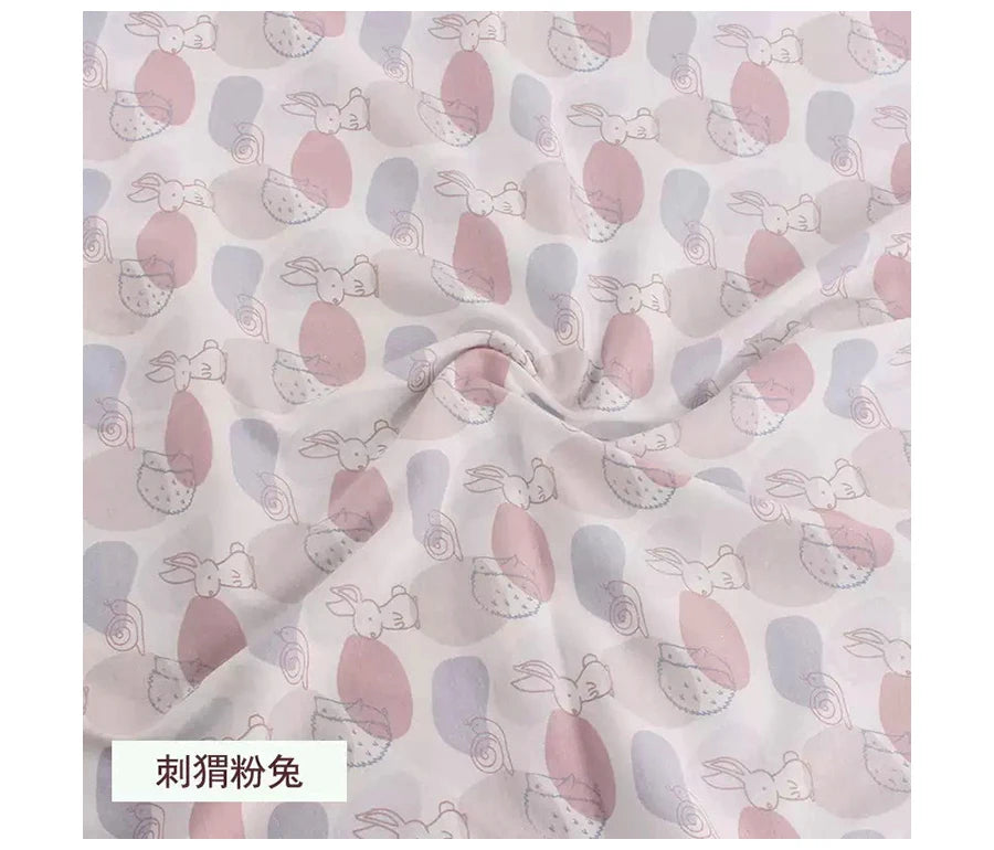 Baby Fabric Knit Jersey Print Fabric Sewing Material for Children's Garment 50*185cm Brocade Fabric Organic Fabric  Knitted