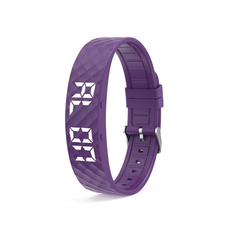 Smart Multifunctional Wristband Fitness Bracelet IP65 Waterproof Sports LED Activity Sleep Tracker Smart Watch Pedometer