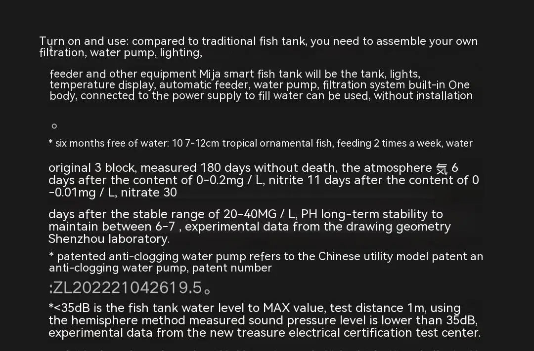 NEW MIJIA Smart Fish Tank Work With Mijia APP Mobile Controlled Remote Feeding Smart Lighting System Light Aquarium 20L-CN