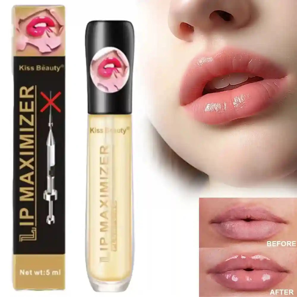 Plumping Lip Gloss Oil - Hydrating Lip Serum for Fuller Lips Lip Care Tidesmit