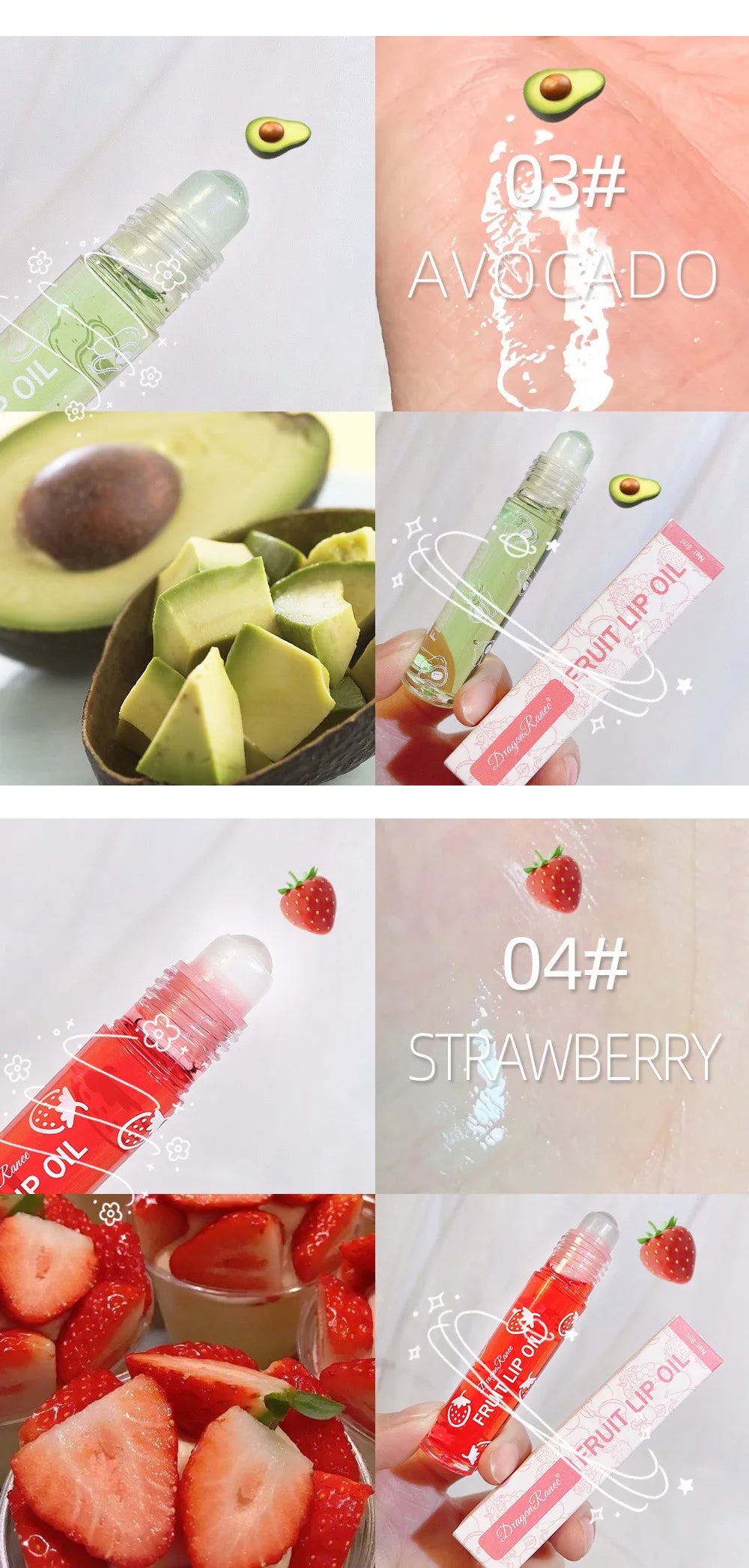 Moisturizing Lip Oil Gloss - Hydrating Lip Care for Soft Lips Lip Care Tidesmit