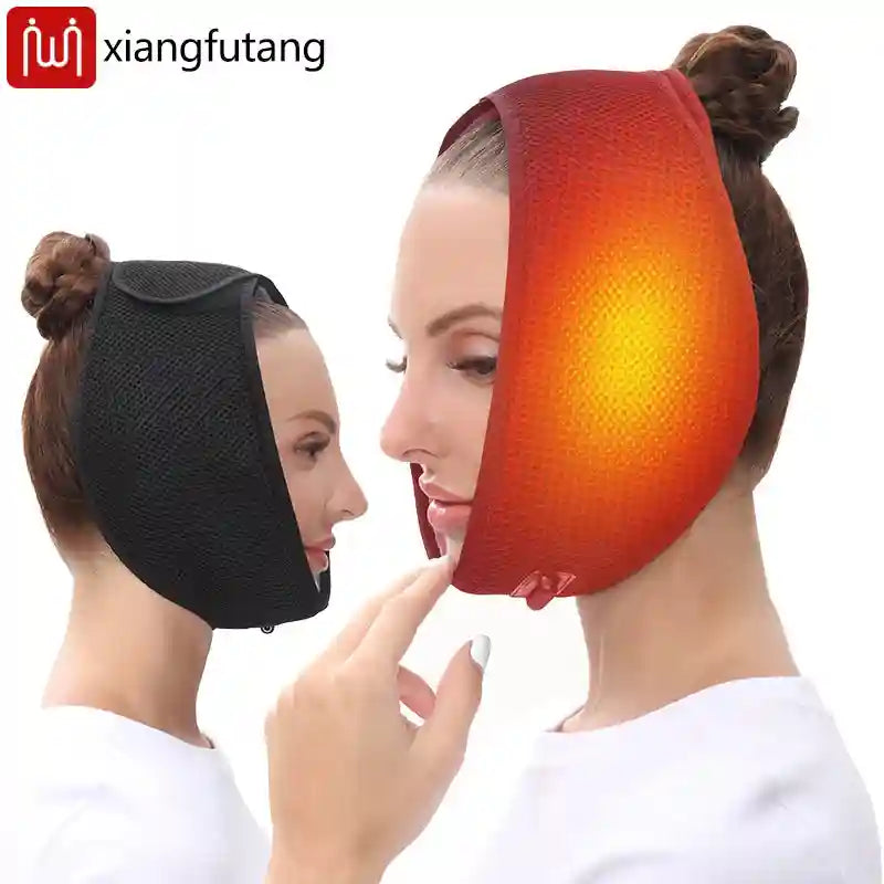 Wearable Facial Heating Pad for Jaw Pain Relief - Tidesmit Wellness Massage Cushion Tidesmit