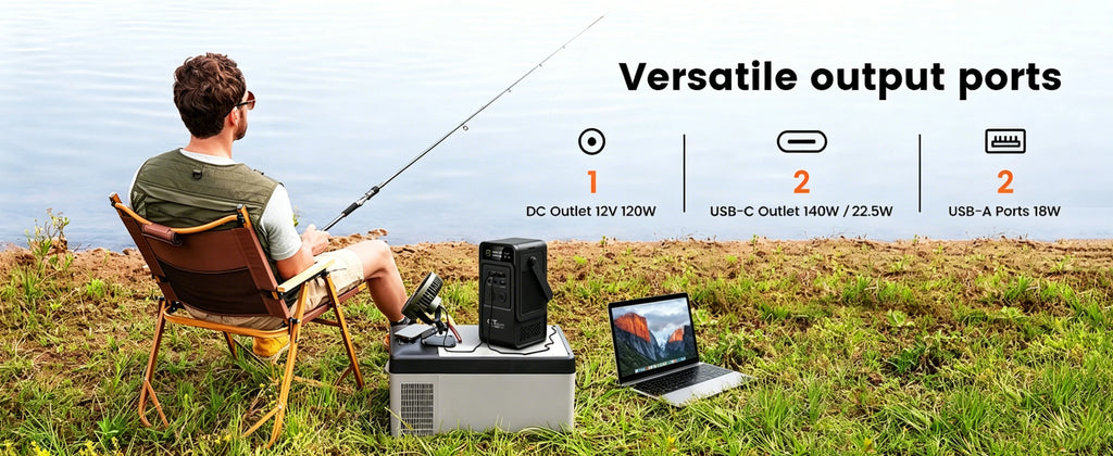 CTOLITY AP200 XP1000 200W/1800W Portable Power Station 192Wh/1024Wh 60000mAh/320000mAh LiFePO4 Battery Solar Generator UPS Function Emergency Power Supply for Camping Outdoor
