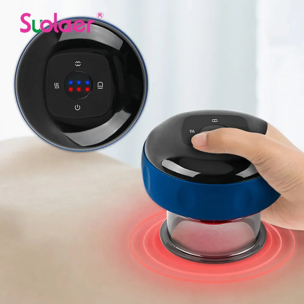 Smart Vacuum Cupping Massager - Portable Electric Muscle Relief Tool Body Shaping Massage Equipment Tidesmit