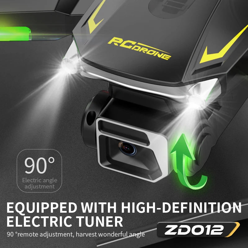 GPS Camera Drone 8K HD - Foldable Brushless Quadcopter with GPS Tidesmit