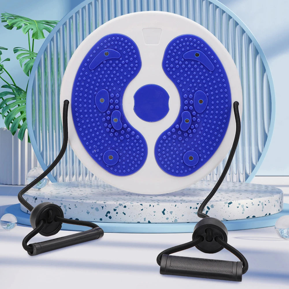 Twist Waist Disc with Resistance Bands for Core and Full Body Shaping Body Shaping Massage Equipment Tidesmit