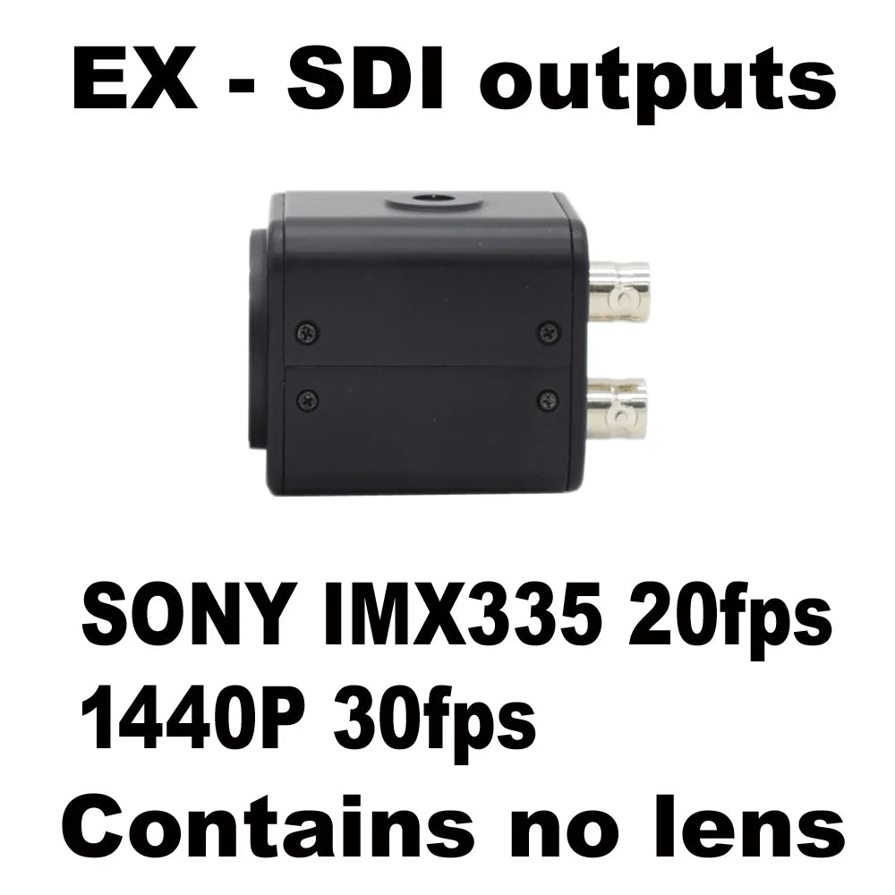 4K IMX385 IMX290 IMX307 Industrial CCTV HD-SDI EX-SDI 60FPS 8MP 5mp 1080P Security Mini Broadcast Box SDI Camera Medical Live