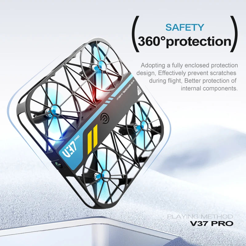 8K Camera Drone V37 - Foldable Quadcopter for Beginners by Tidesmit Tidesmit