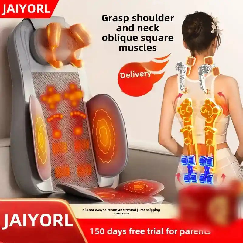 Massage Roller Seat Cushion for Deep Tissue Relief - Tidesmit EU Plug Massage Roller Tidesmit