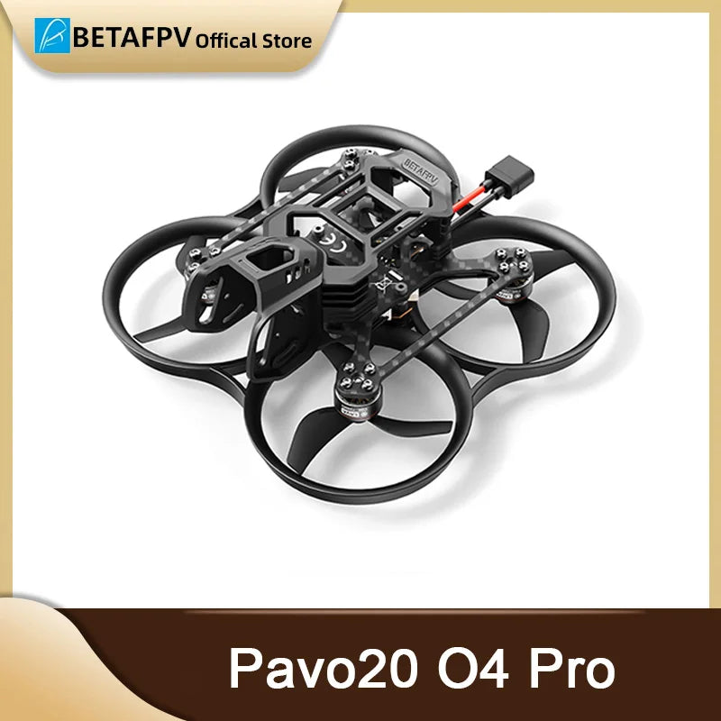 Pavo20 Brushless Whoop Quadcopter ELRS 2.4G - 4 Battery Flight Kit Tidesmit
