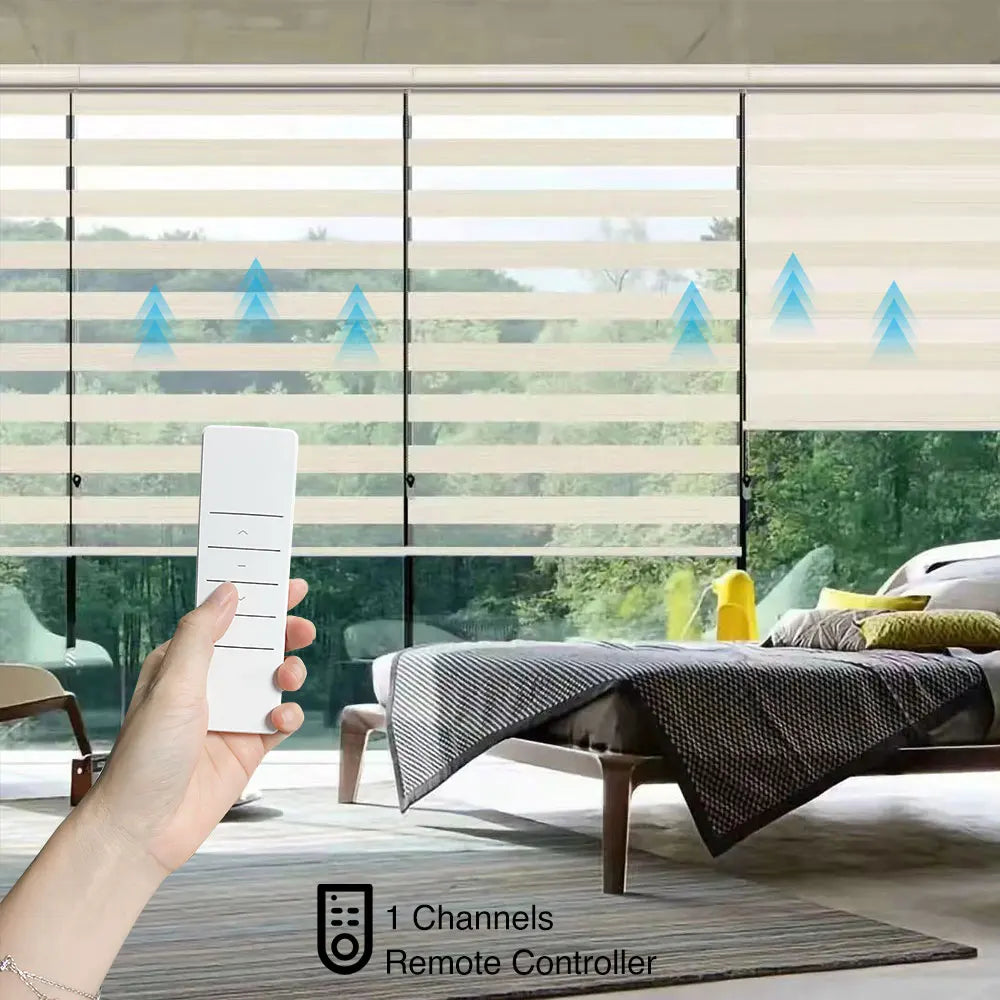 WiFi Roller Blind Motor for 38mm Tubes - App Controlled Smart Home Device Tidesmit