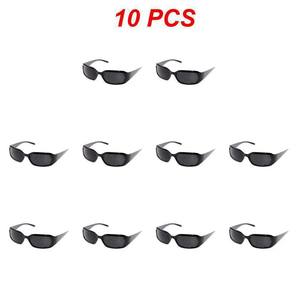 Pinhole Glasses for Eye Strain Relief - Lightweight Vision Training Aid Buy 5 Get 5 Free China Mainland Tidesmit