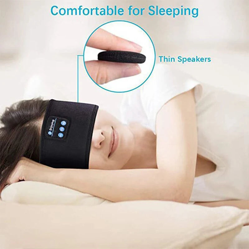 Bluetooth Sleep Headband - Wireless Soft Headset for Comfort Sleep Tidesmit