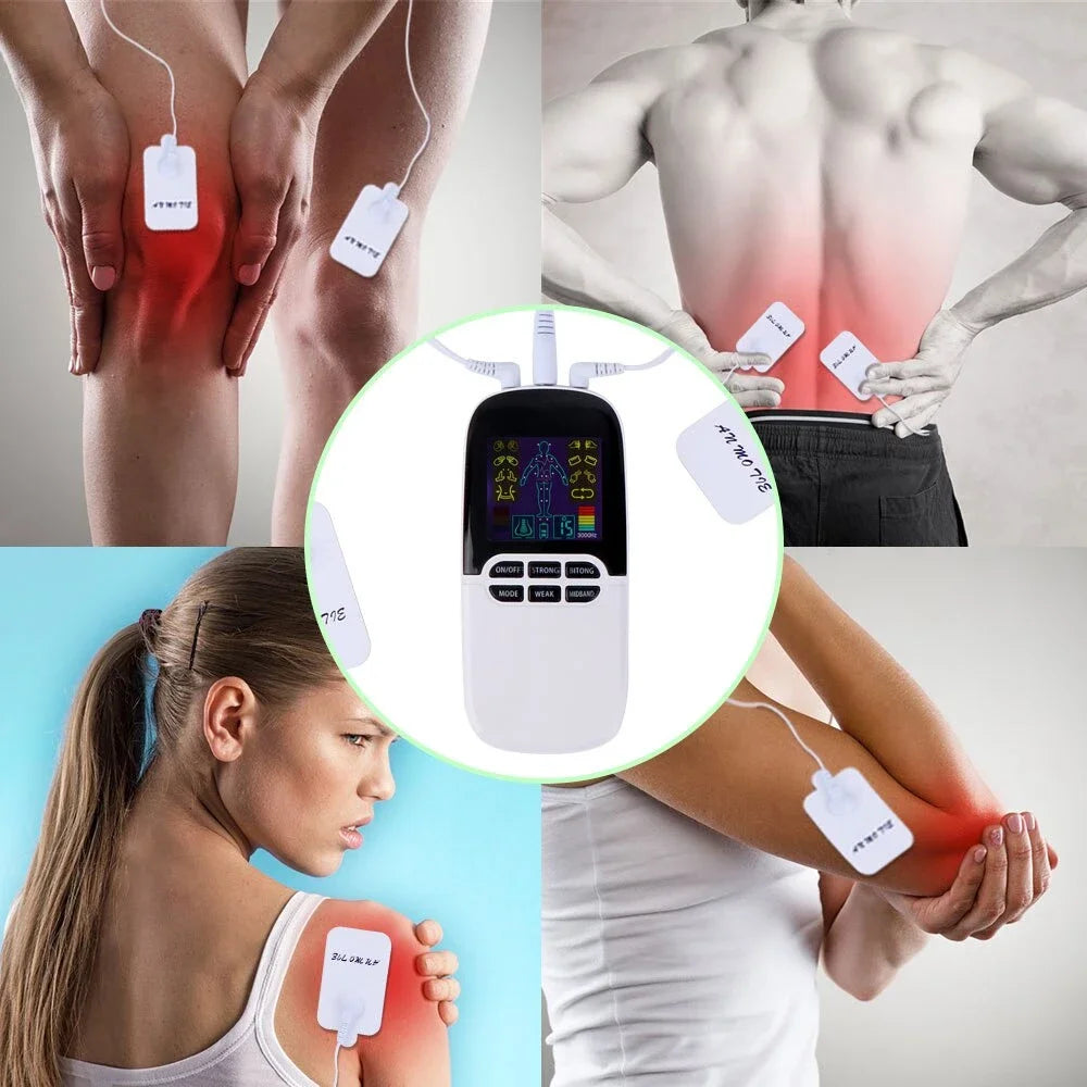 Tidesmit Electric Muscle Stimulator | Rechargeable Heat Therapy Massager Massage Chairs Tidesmit