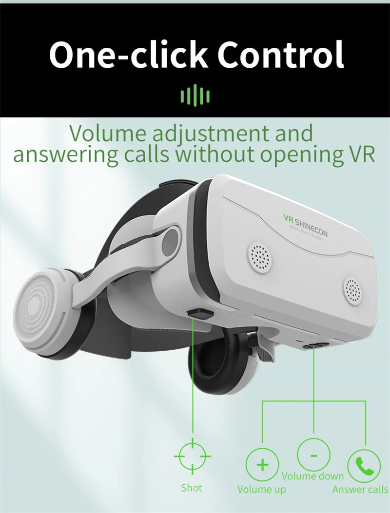 Tidesmit VR Headset for 4.7-7 Inch Smartphones - 3D Cinema Experience Tidesmit