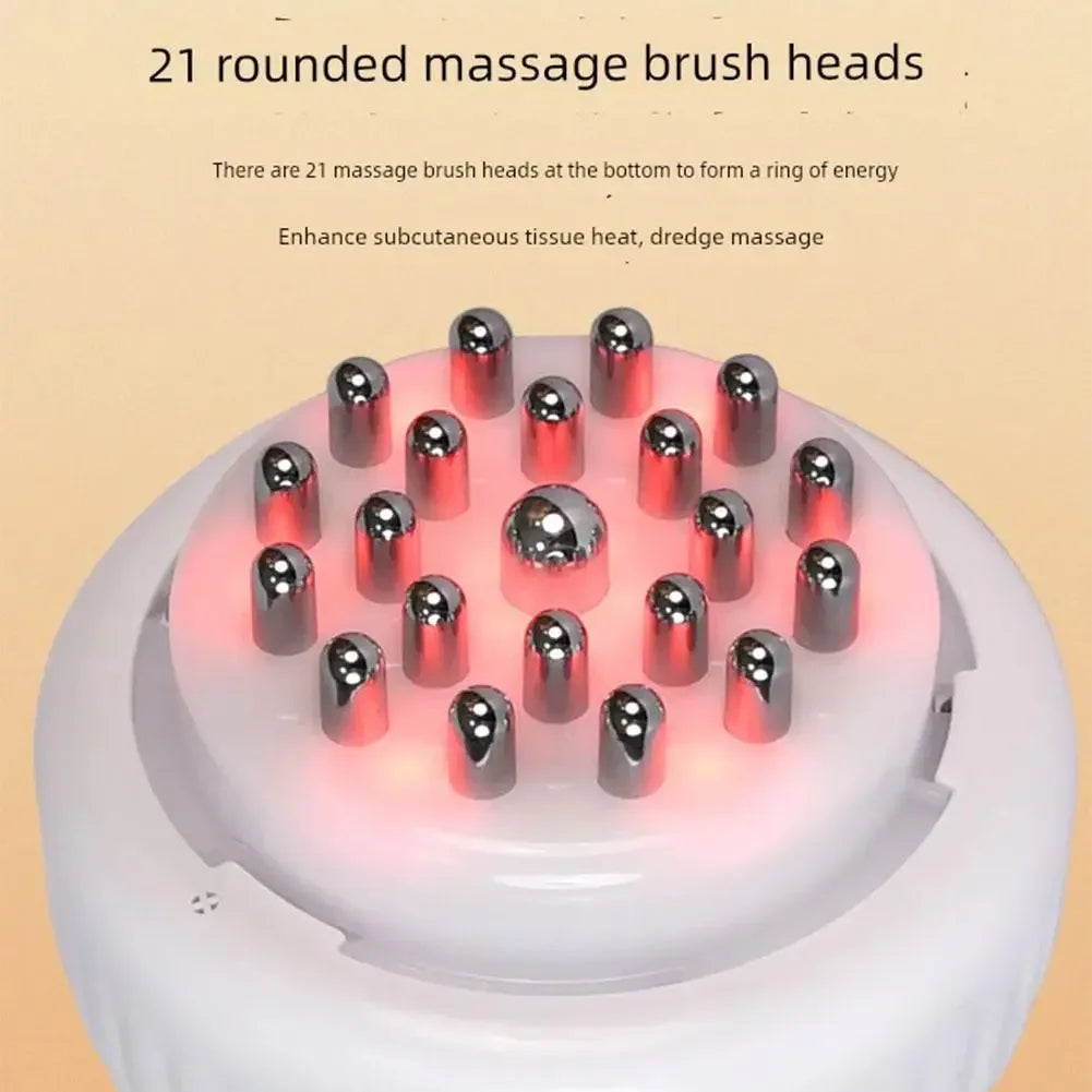 Tidesmit Electric Leg Massager with Heat Therapy - Rechargeable Device Back Massage Instrument Tidesmit