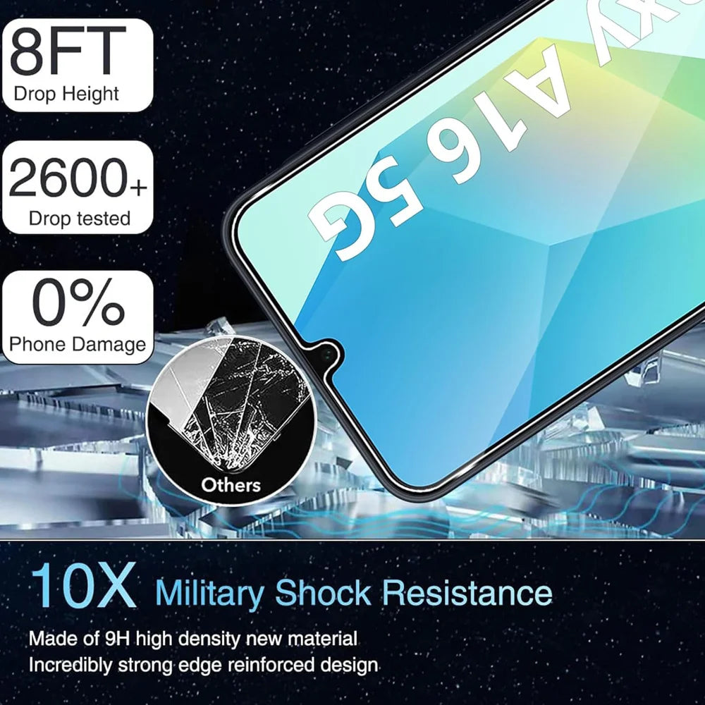 1~3PCS Tempered Glass For Samsung Galaxy A56 A55 A54 A53 A16 A26 A36 Screen Protector For Samsung A15 A25 A35 HD Front Film S23 S24 FE Phone Glass S21 S22 S23 S24 S25 Ultra Glass AE Tidesmit