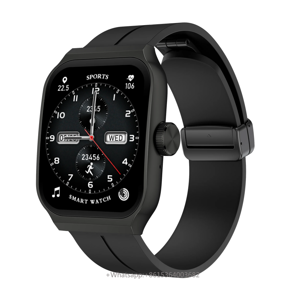 YLL-HRS H99 Smart Fitness Tracker Watch Exercise Record Heart Rate Monitor Sleep Tracker Custom Dial Chronograph Alarm Clock