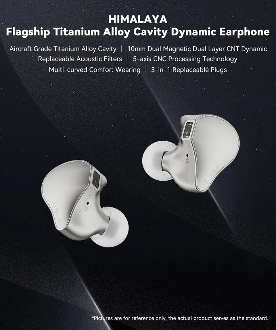Himalaya Dual Dynamic HiFi In-Ear Monitors | Tidesmit IEM Tidesmit