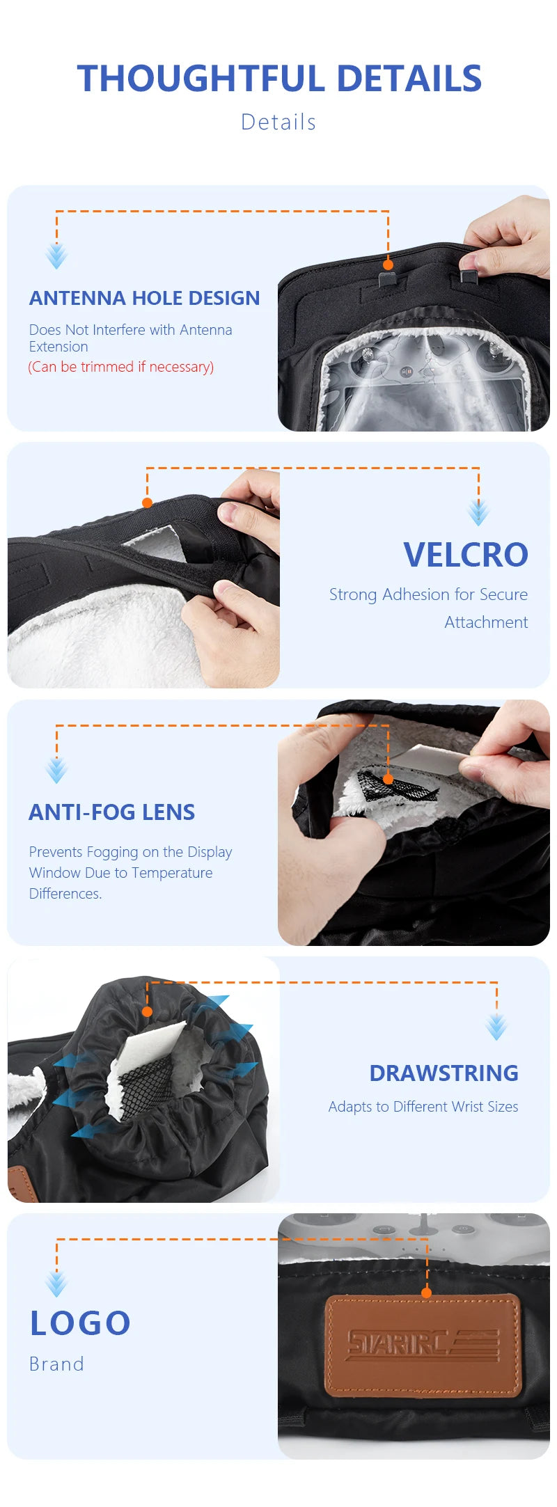 Drone Flight Gloves for Cold Weather Operation - Thermal Control Tidesmit