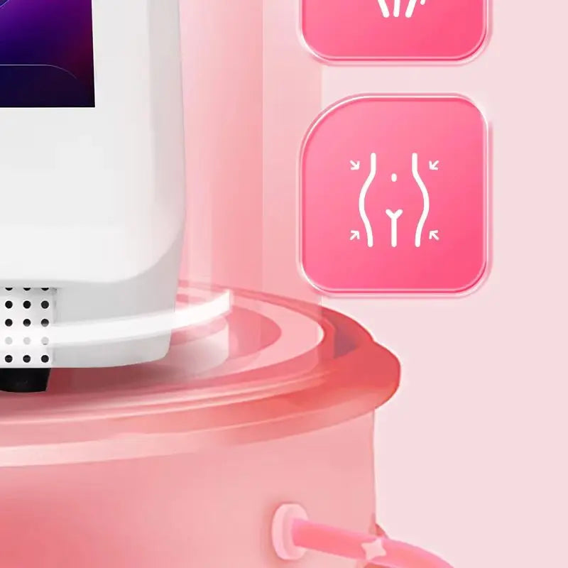 HIEMT Body Shaping Machine Muscle Stimulator with RF - Tidesmit Back Massage Instrument Tidesmit
