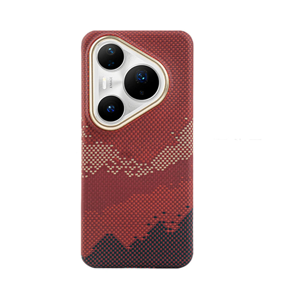 Huawei Pura 80 Kevlar Case - Military-Grade Slim Fit Magnetic Cover Tidesmit