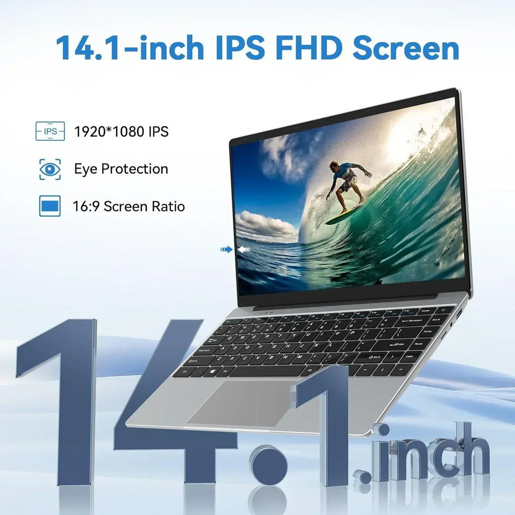Intel i9-10980HK 14.1 Pro Notebook 8C16T 2.4-5.3GHz 16MB Cache 45W 32GB DDR4 2TB NVMe SSD Gaming Laptop Office Fast