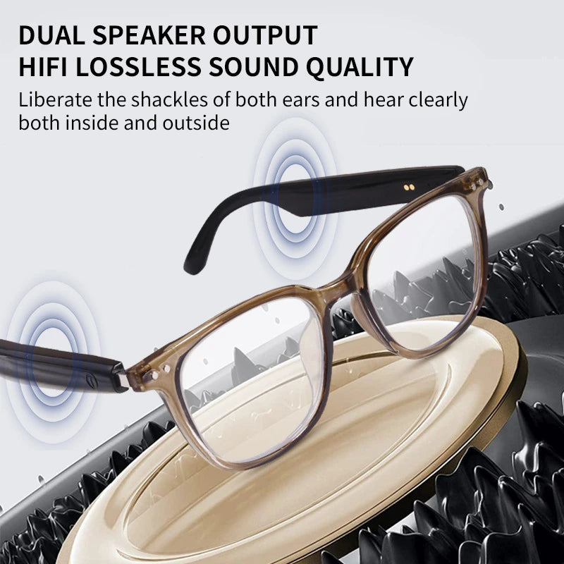 Tidesmit Bluetooth Smart Glasses with Spatial Audio - Waterproof Design Tidesmit