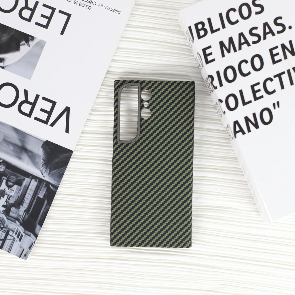 Samsung Galaxy S24 Ultra Aramid Fiber Case: Slim Military-Grade Protection Tidesmit